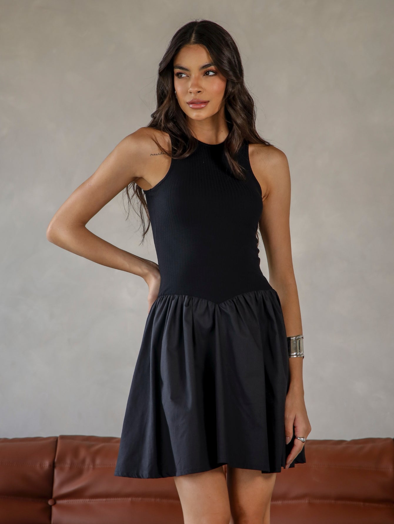 Vestido Eloa Curto Evasê