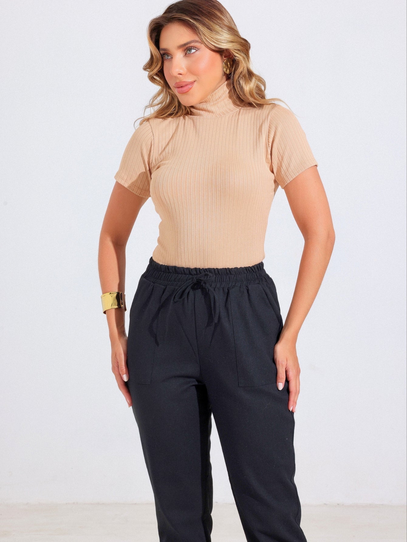 Calça Jogger linho