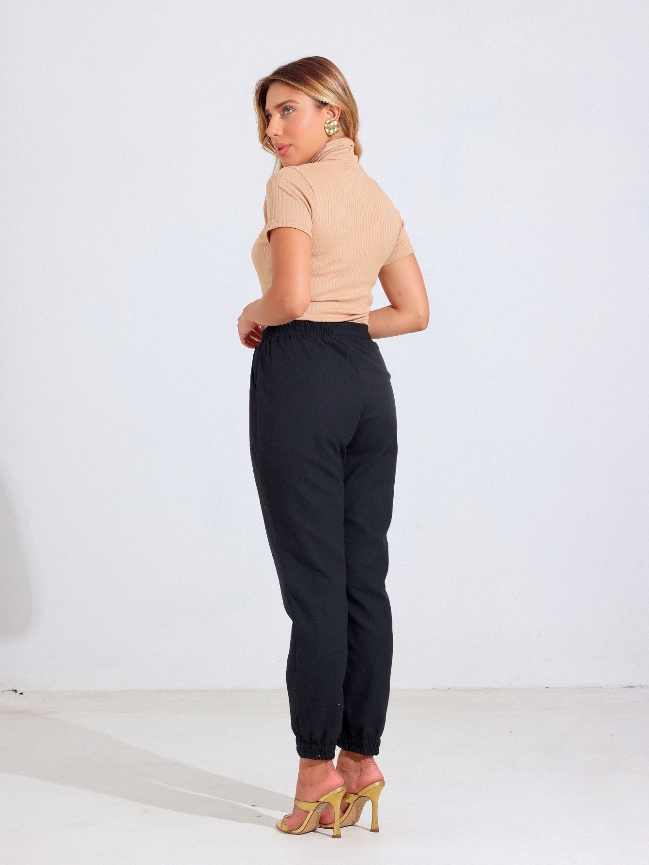 Calça Jogger linho