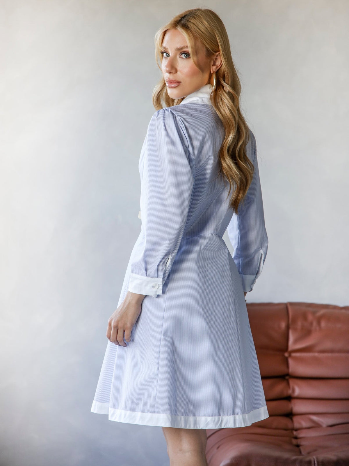 Vestido Chemise Feminino em Tricoline Franciele