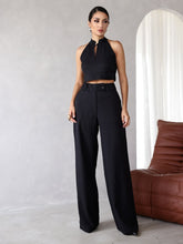 Conjunto Clarice - Alfaiataria Wide Leg e Blusa Recorte