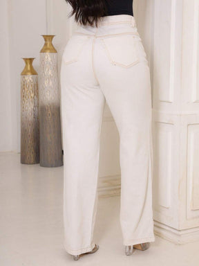 Calça Jeans Feminina Wide Leg