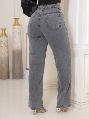 Calça Jeans Feminina Wide Leg