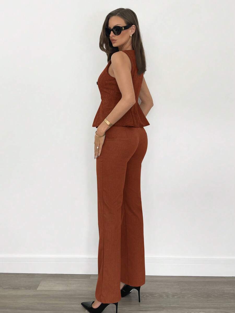 Siren Gaze Regata Casual Simples e Fashionista Sem Mangas para o Dia a Dia da Mulher