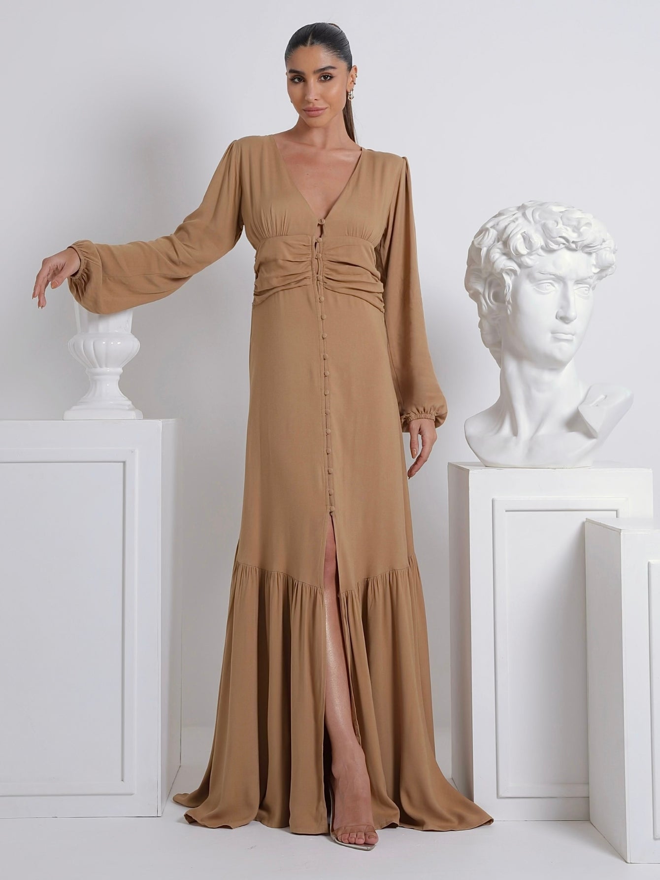 Vestido Adriana Longo Acinturado