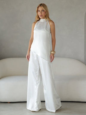 Conjunto Cetim Pantalona e Regata Festa Atena