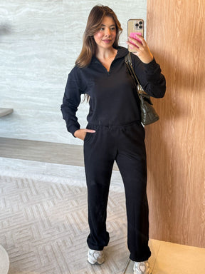 Conjunto em Moletom Premium de Viscose Feminino Dalila