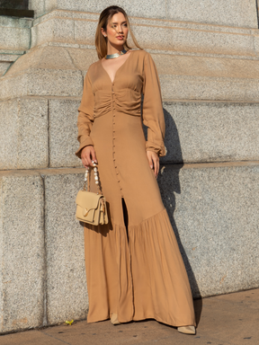 Vestido Adriana Longo Acinturado