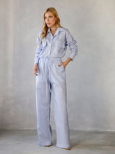 Conjunto Camisa e Calca Reta Tricoline Carla