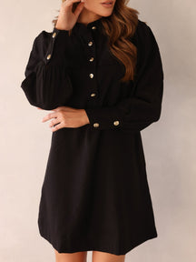 Vestido alfaiataria Manga longa Cinara