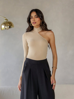 Body Canelado Manga Unica Lelê