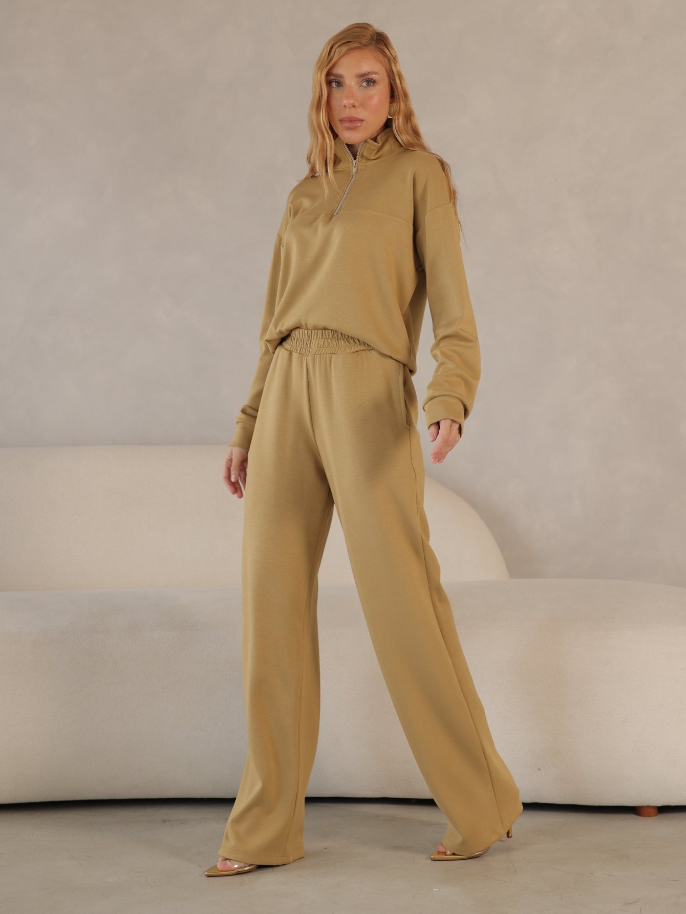 Conjunto em Moletom Premium de Viscose Feminino Dalila