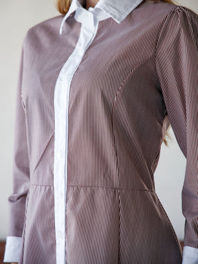 Vestido Chemise Feminino em Tricoline Franciele