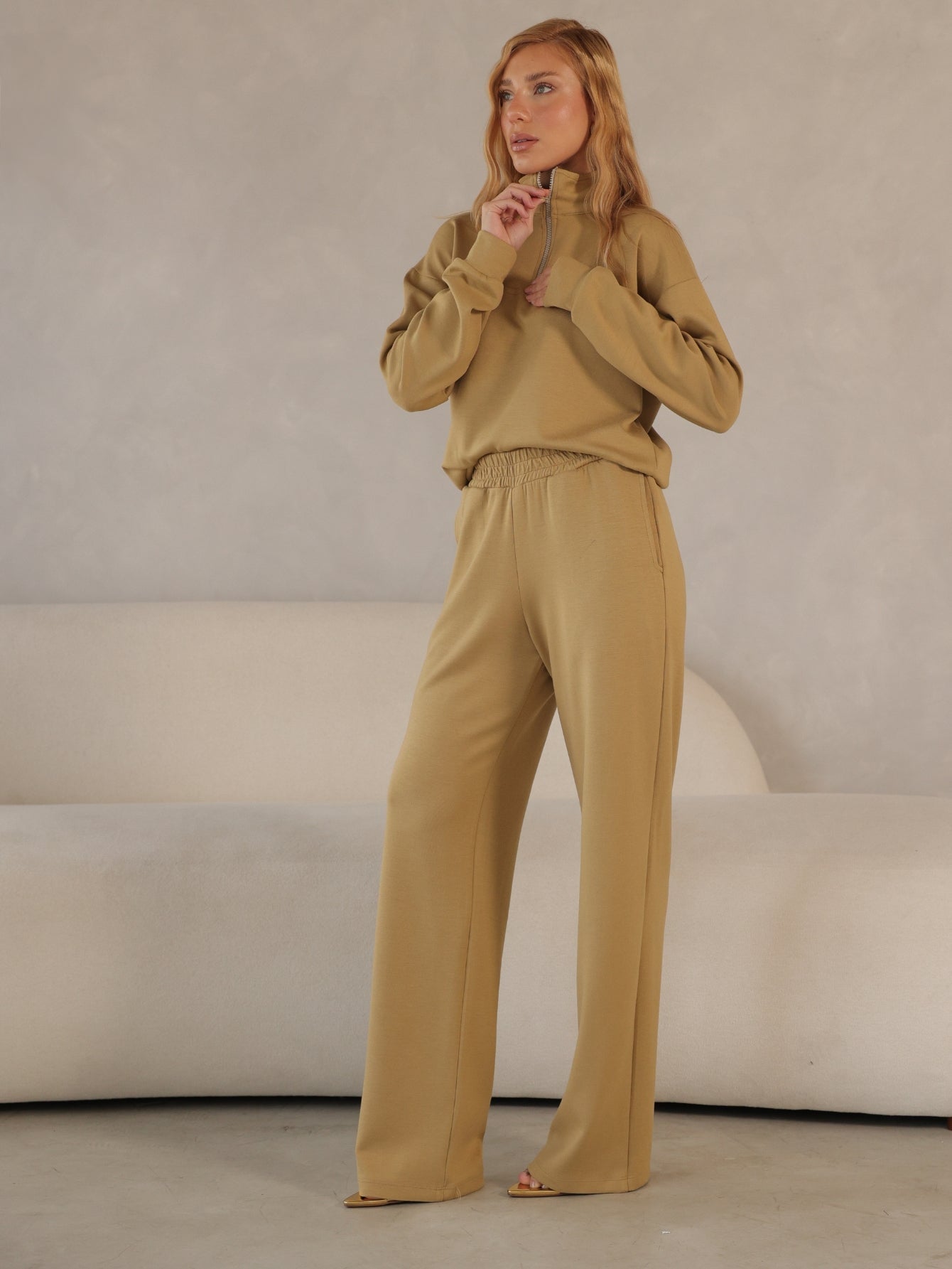 Conjunto em Moletom Premium de Viscose Feminino Dalila