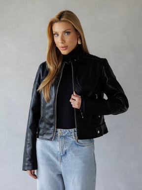 Jaqueta Couro Agata