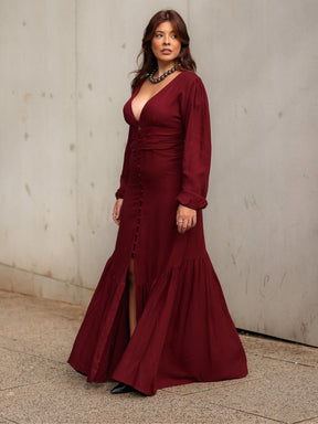 Vestido Adriana Longo Acinturado