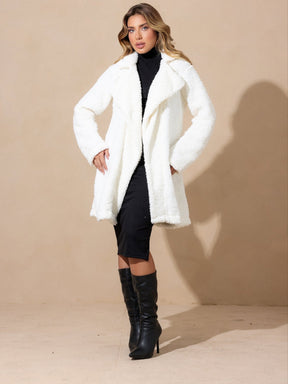 Sobretudo longo Teddy Pelo sintetico Alaska