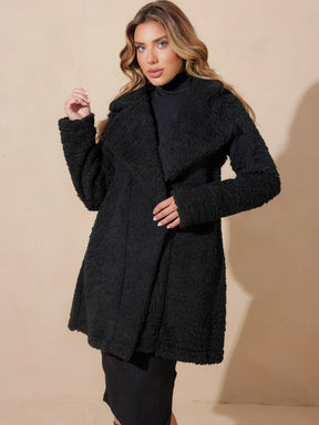 Sobretudo longo Teddy Pelo sintetico Alaska