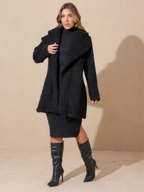 Sobretudo longo Teddy Pelo sintetico Alaska