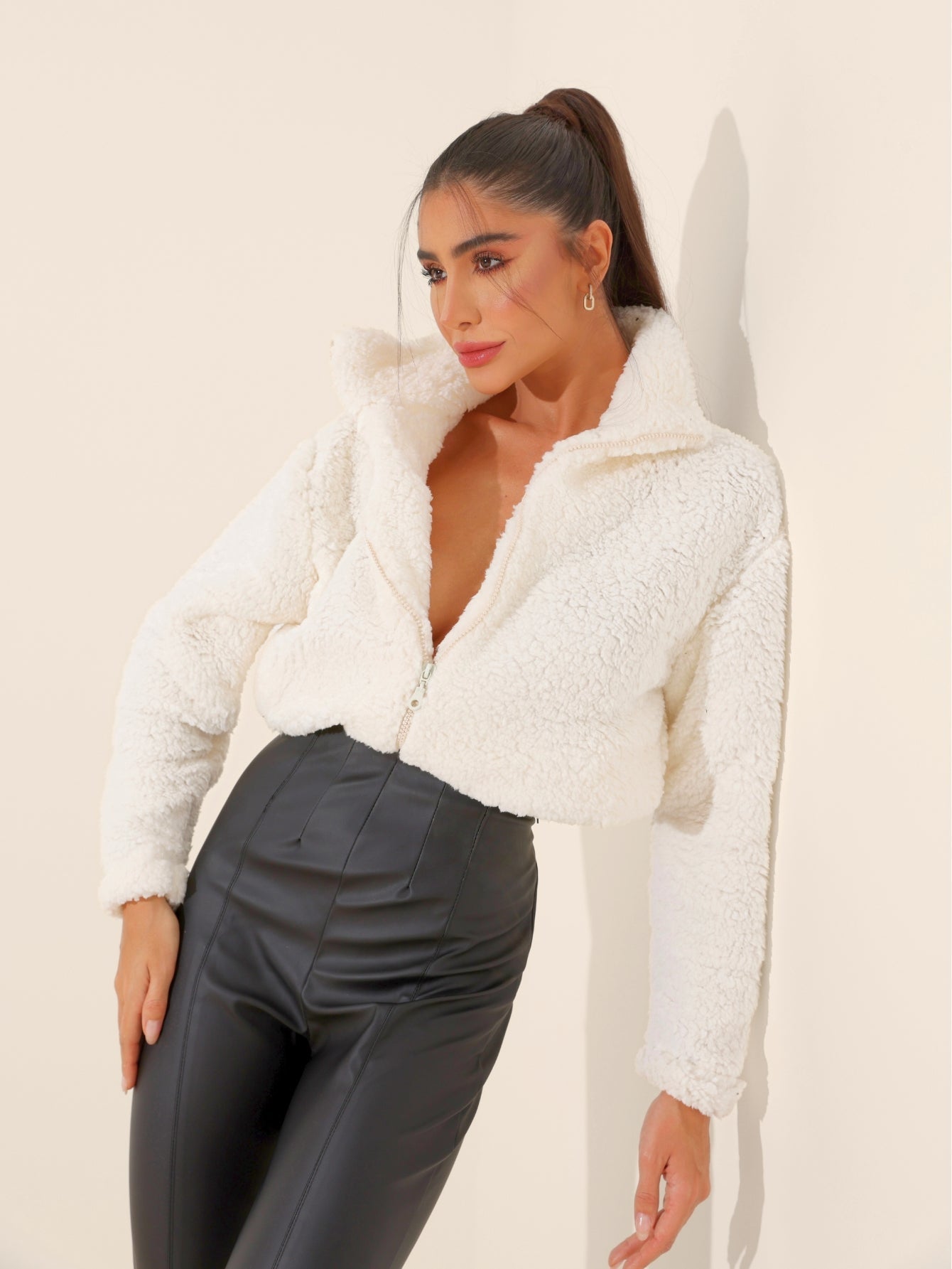 Jaqueta Teddy Pelo sintetico Bariloche