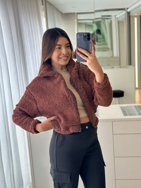Jaqueta Teddy Pelo sintetico Bariloche