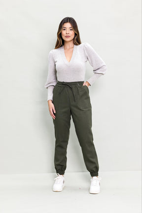 Calça Jogger linho