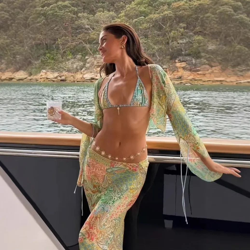 Conjunto Mar & Sal July®️ - 4 peças