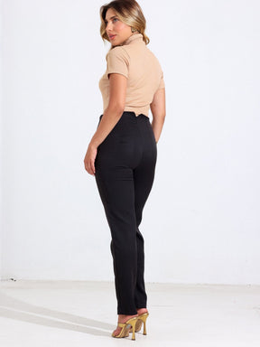 Calça Martina - Corte reto Alfaiataria