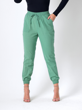 Calça Jogger linho